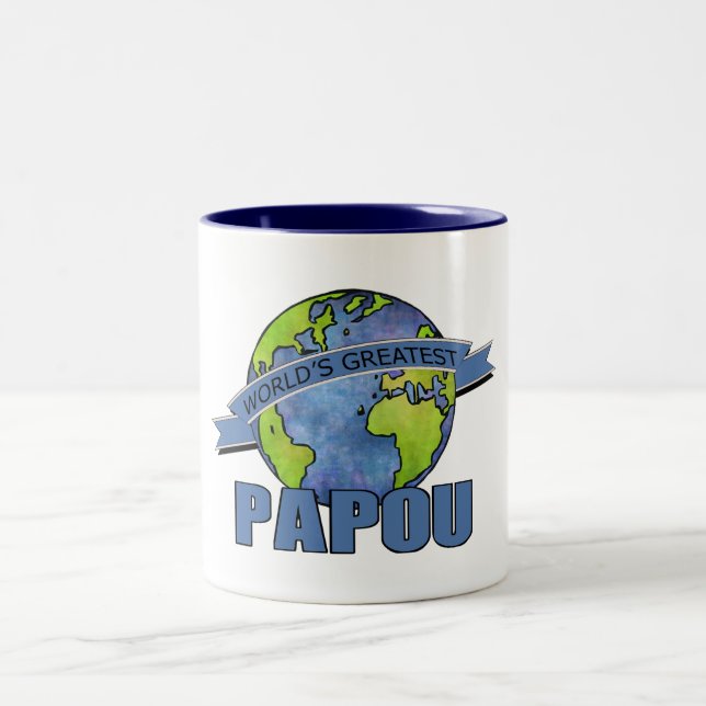 Taza Bicolor Papou más grande del mundo (Centro)