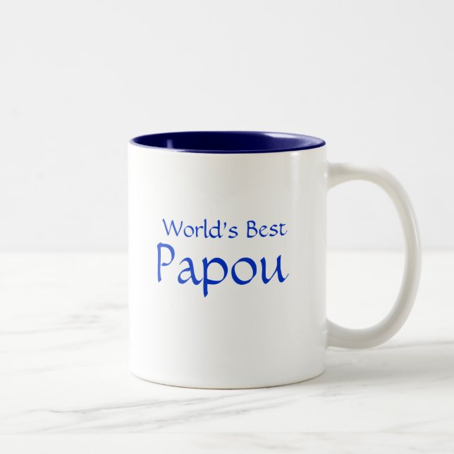 Taza Bicolor Papou, mundo mejor (Derecha)
