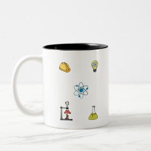 Taza Bicolor Paquete de Ingeniería Química 01