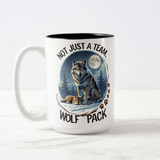 Taza Bicolor Paquete Wolf - Unidos por la Naturaleza
