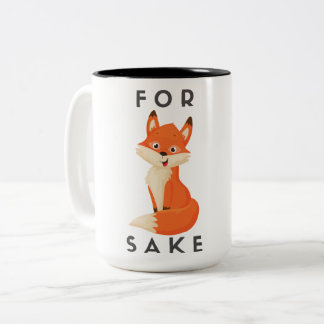 Taza Bicolor Para Fox Sake Mug