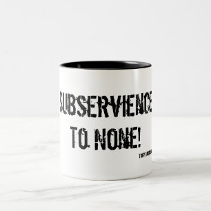 Taza Bicolor Para las almas enérgicas libres