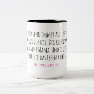 Taza Bicolor Para todos los que trabajan duro fuera – y se rela
