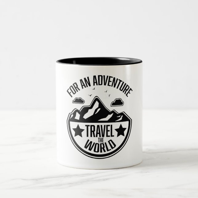 Taza Bicolor Para una aventura (Centro)