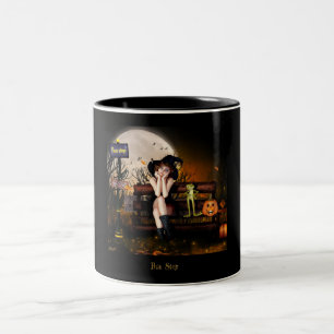 Taza Bicolor Parada de autobús