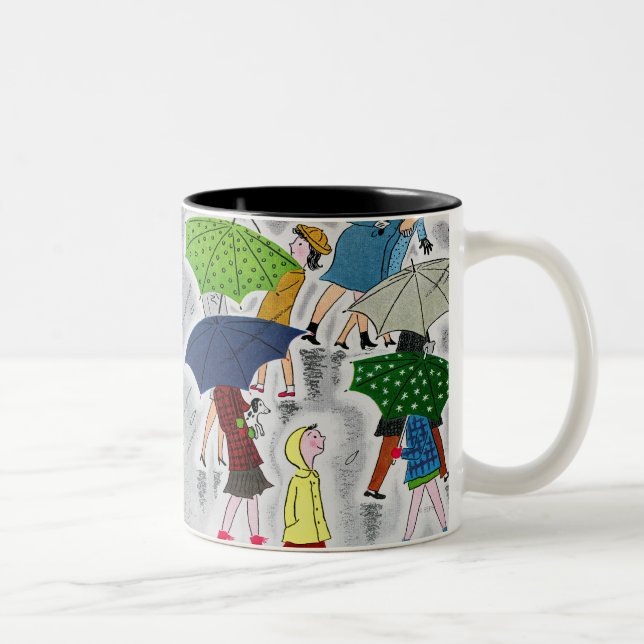 Taza Bicolor Paraguas (Derecha)