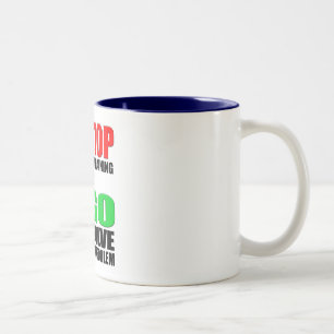 Taza Bicolor Pare el quejarse