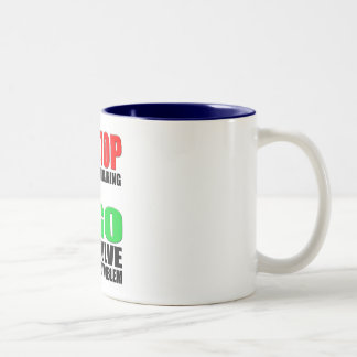 Taza Bicolor Pare el quejarse