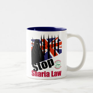 TAZA BICOLOR PARE SHARIA REINO UNIDO