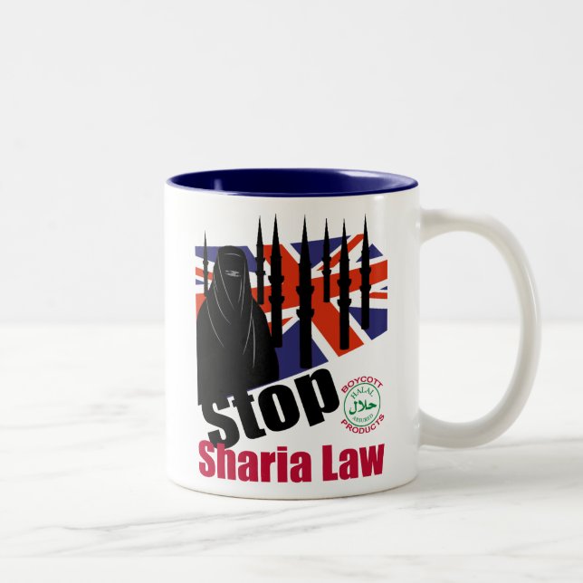 TAZA BICOLOR PARE SHARIA REINO UNIDO (Derecha)