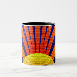 Taza Bicolor Pared de Sunset