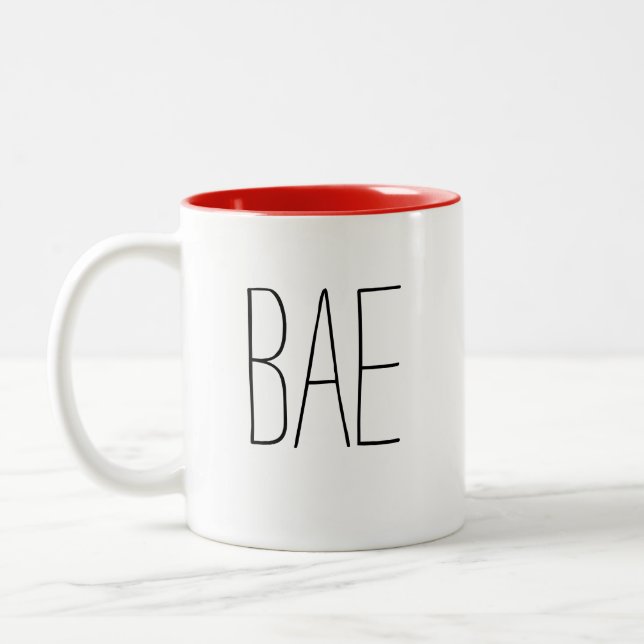 Taza Bicolor Pareja sentimental (Izquierda)