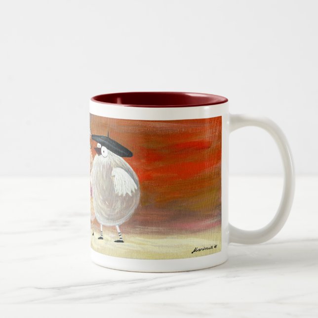 Taza Bicolor pares (Derecha)