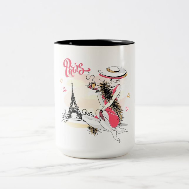 Taza Bicolor París (Centro)