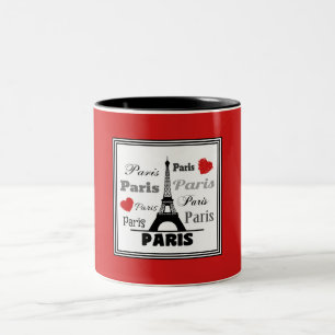 Taza Bicolor París