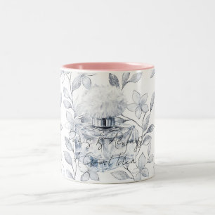 Taza Bicolor París siempre es una buena idea perfume deja