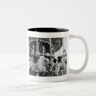 Taza Bicolor ¡París, t'aime del je!