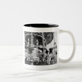 Taza Bicolor ¡París, t'aime del je!
