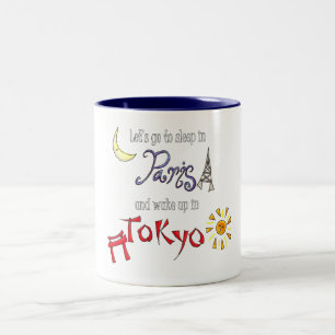 Taza Bicolor París Tokio