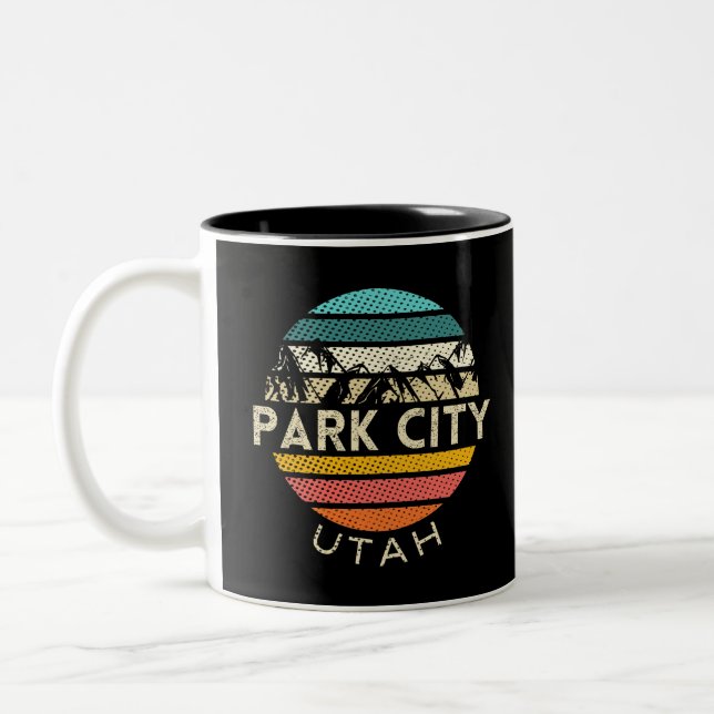 Taza Bicolor Park City Utah (Izquierda)