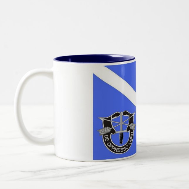 Taza Bicolor paro de buceo de combate (Izquierda)