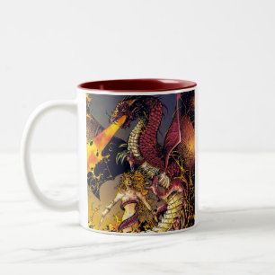 Taza Bicolor Paro de café Legendlore V1