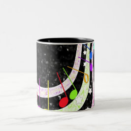 Taza Bicolor paro de estrella pequeña