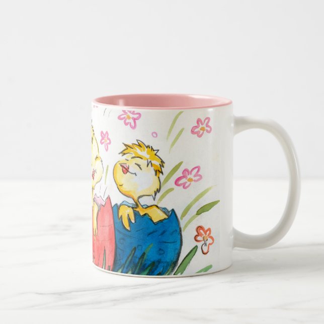 Taza Bicolor paro de Pascua (Derecha)