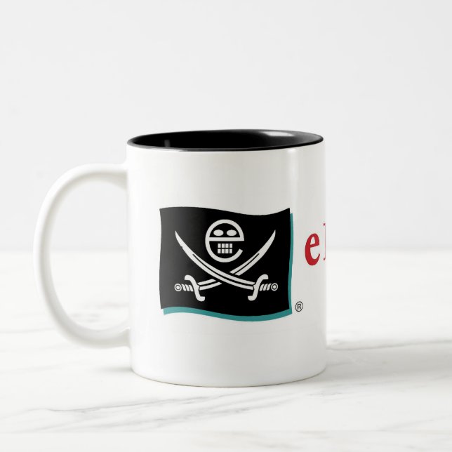 Taza Bicolor paro pirata (Izquierda)