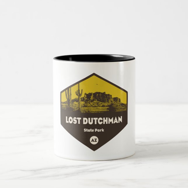 Taza Bicolor Parque Estatal holandés perdido Arizona (Centro)