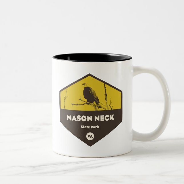 Taza Bicolor Parque estatal Mason Neck (Derecha)