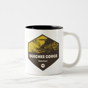 Taza Bicolor Parque Estatal Quechee Gorge Vermont
