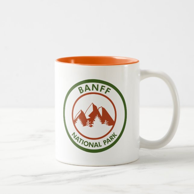 Taza Bicolor Parque nacional Banff (Derecha)
