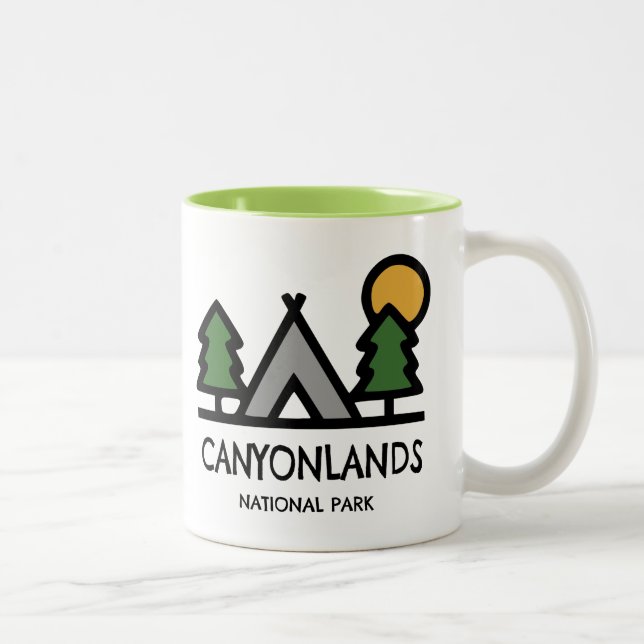 Taza Bicolor Parque nacional Canyonlands (Derecha)