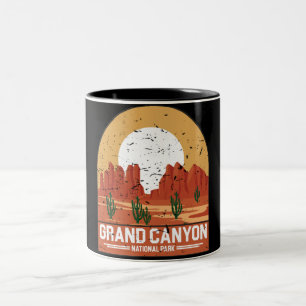 Taza Bicolor Parque nacional del Gran Cañón Souvenir Arizona