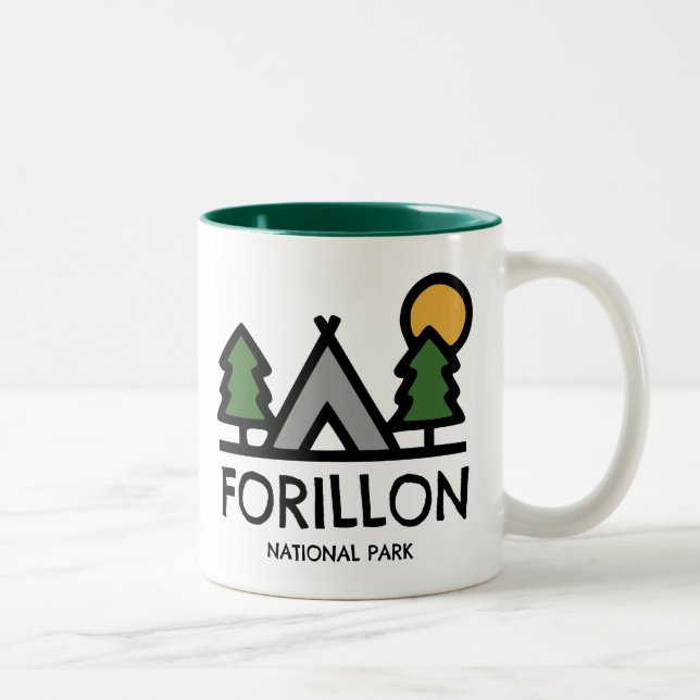 Taza Bicolor Parque nacional Forillon (Derecha)