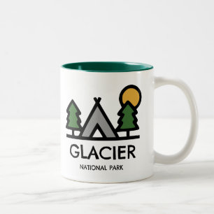 Taza Bicolor Parque nacional Glaciar