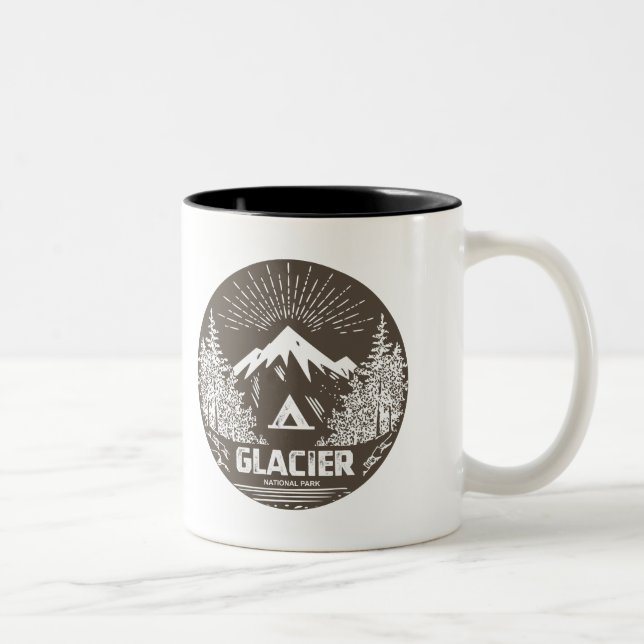 Taza Bicolor Parque Nacional Glacier (Derecha)