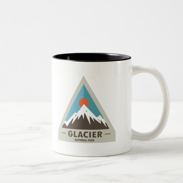 Taza Bicolor Parque Nacional Glacier (Derecha)