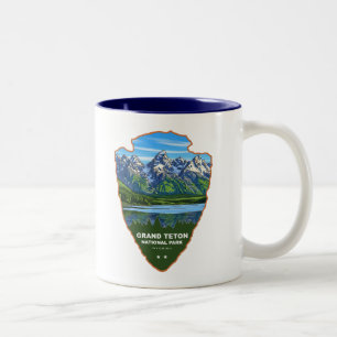 Taza Bicolor Parque Nacional Grand Teton Wyoming Punta de Flech