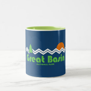 Taza Bicolor Parque Nacional Great Basin Retro