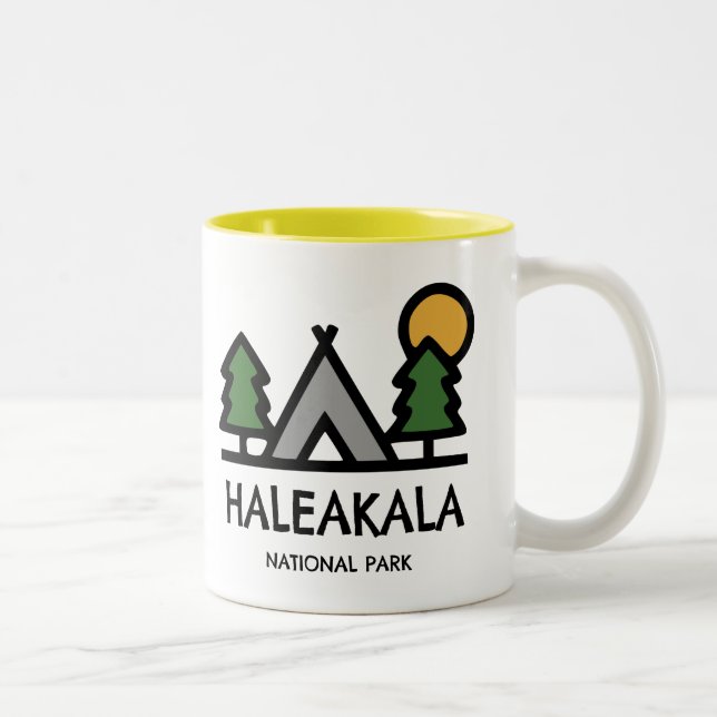 Taza Bicolor Parque nacional Haleakala (Derecha)