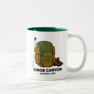 Taza Bicolor Parque Nacional Kings Canyon Mochila