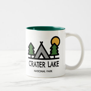 Taza Bicolor Parque nacional Lago Crater