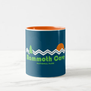 Taza Bicolor Parque nacional Mammoth Cave Retro