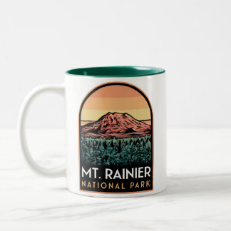 Taza Bicolor Parque nacional Monte Rainier