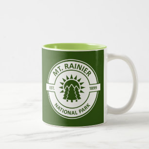 Taza Bicolor Parque Nacional Mt. Rainier