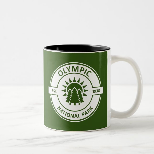 Taza Bicolor Parque nacional Olímpico (Derecha)