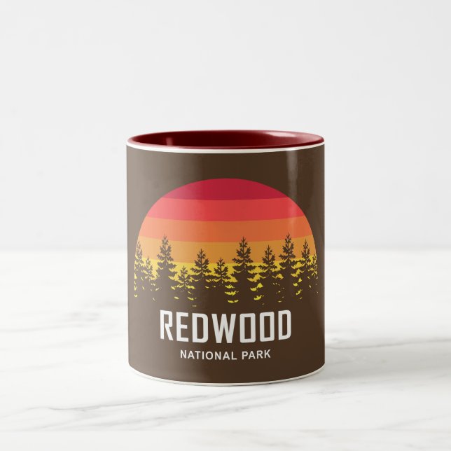 Taza Bicolor Parque nacional Redwood (Centro)