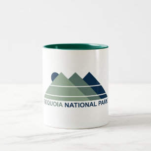 Taza Bicolor Parque Nacional Sequoia Mountain Sun